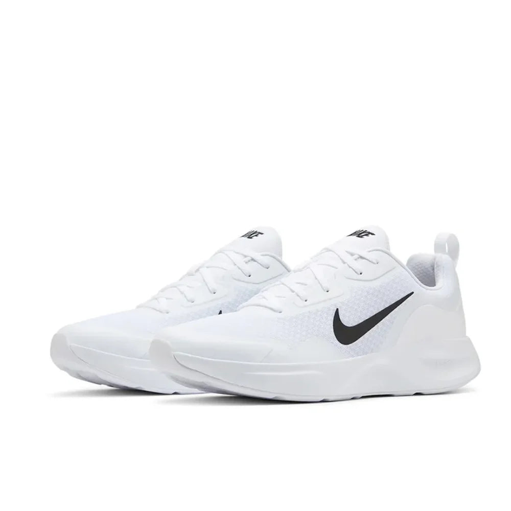 Nike WearAllDay Low Top Casual Running Shoes – Sneakers Unisex Blanches et Noires 👟