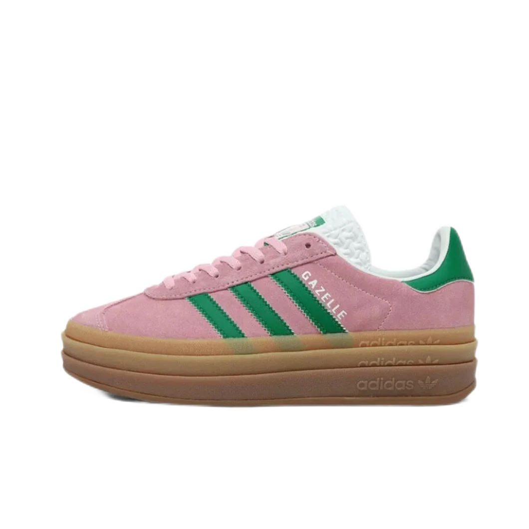 adidas originals GAZELLE BOLD Bold Casual Versatile Fashion Sports Low Top Board Shoes Women's Pink