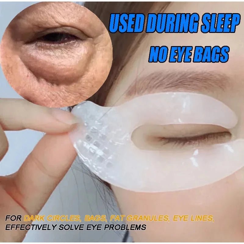 Collagen Eye Mask Wrinkle Remove Eyes Patches Firming Lifting Fade Fine Lines Hyaluronic Acid Moisturizing Smooth Eye Skin Care