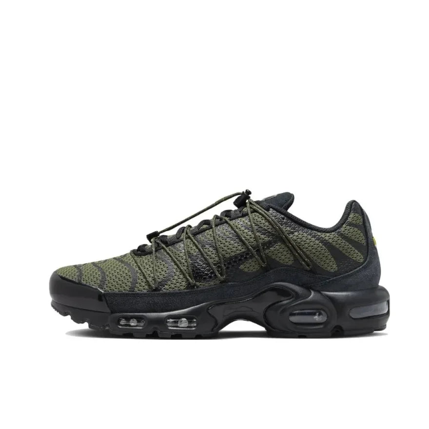 Nike New listing Air Max Plus TN Men's Classic Low Top Casual Running Shoes Comfortable Shock Absorption Sneakers Black