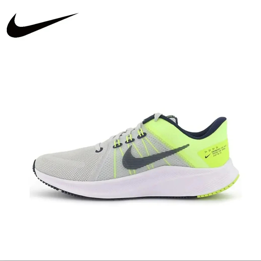 Nike Quest 4 low Man and Woman sneakers Cushioning and wear resistance Sneakers Fashionable and breathable Running Shoes White