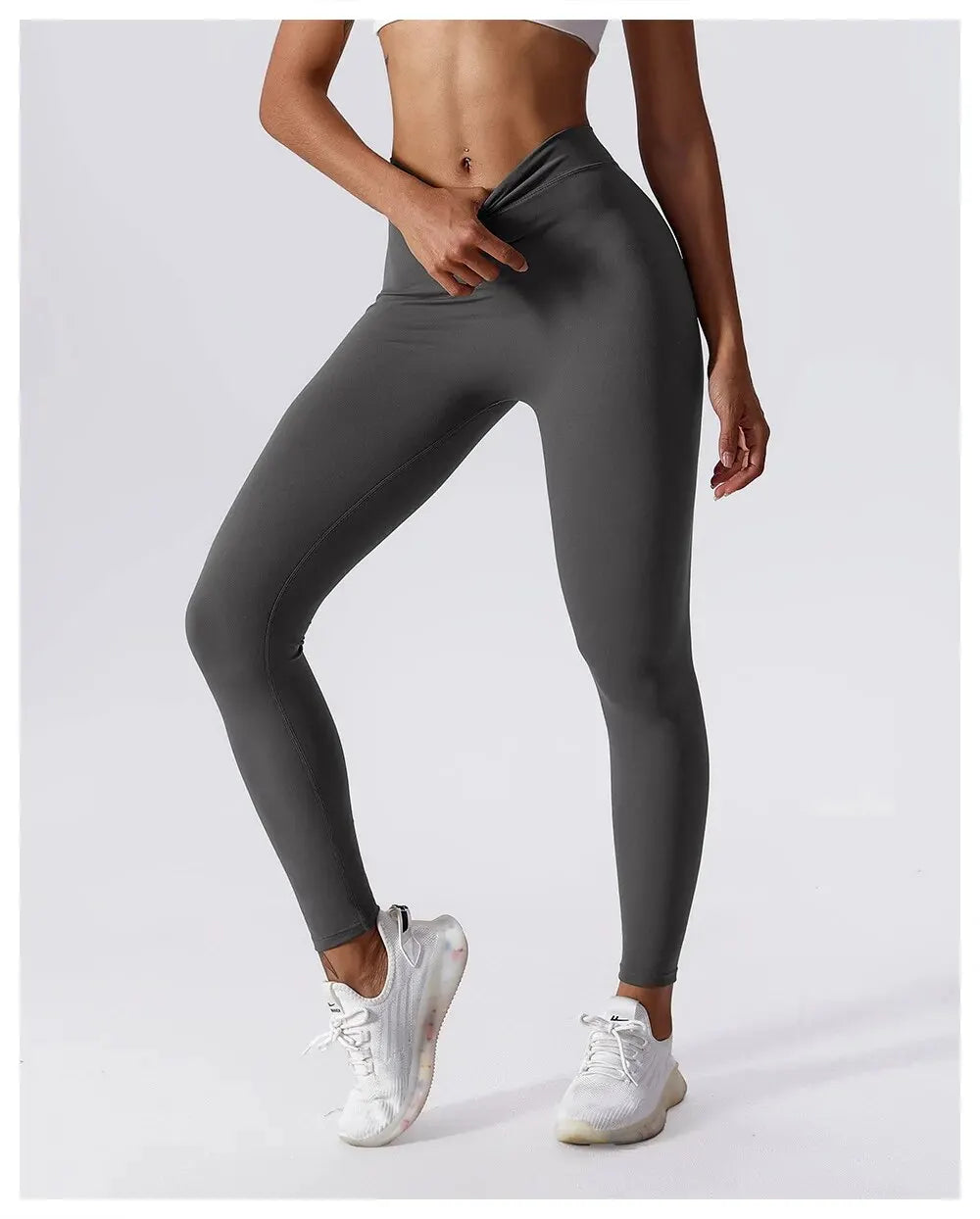 Legging Yoga Taille V Femme – Sculptant & Confort Absolu