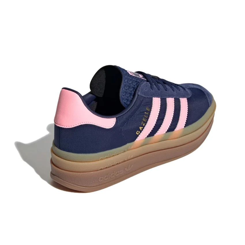 Adidas New Arrival Gazelle Bold thick bottom Men's and Women's shoes Shamrock Casual Shoes Fashionable and Breathable Shoes