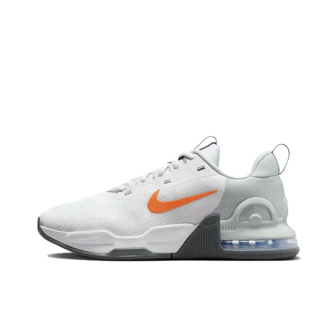 Nike Air Max Alpha Trainer 5 Classic Men's Low Top Casual Running Shock Absorbing and Slip Resistant White and Black Colorway