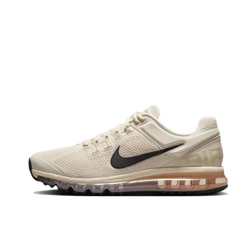 Nike White Air Max 2013 Men's and Women's Retro Low Top Casual Running Shoes Comfortable Shock Absorption Sneakers