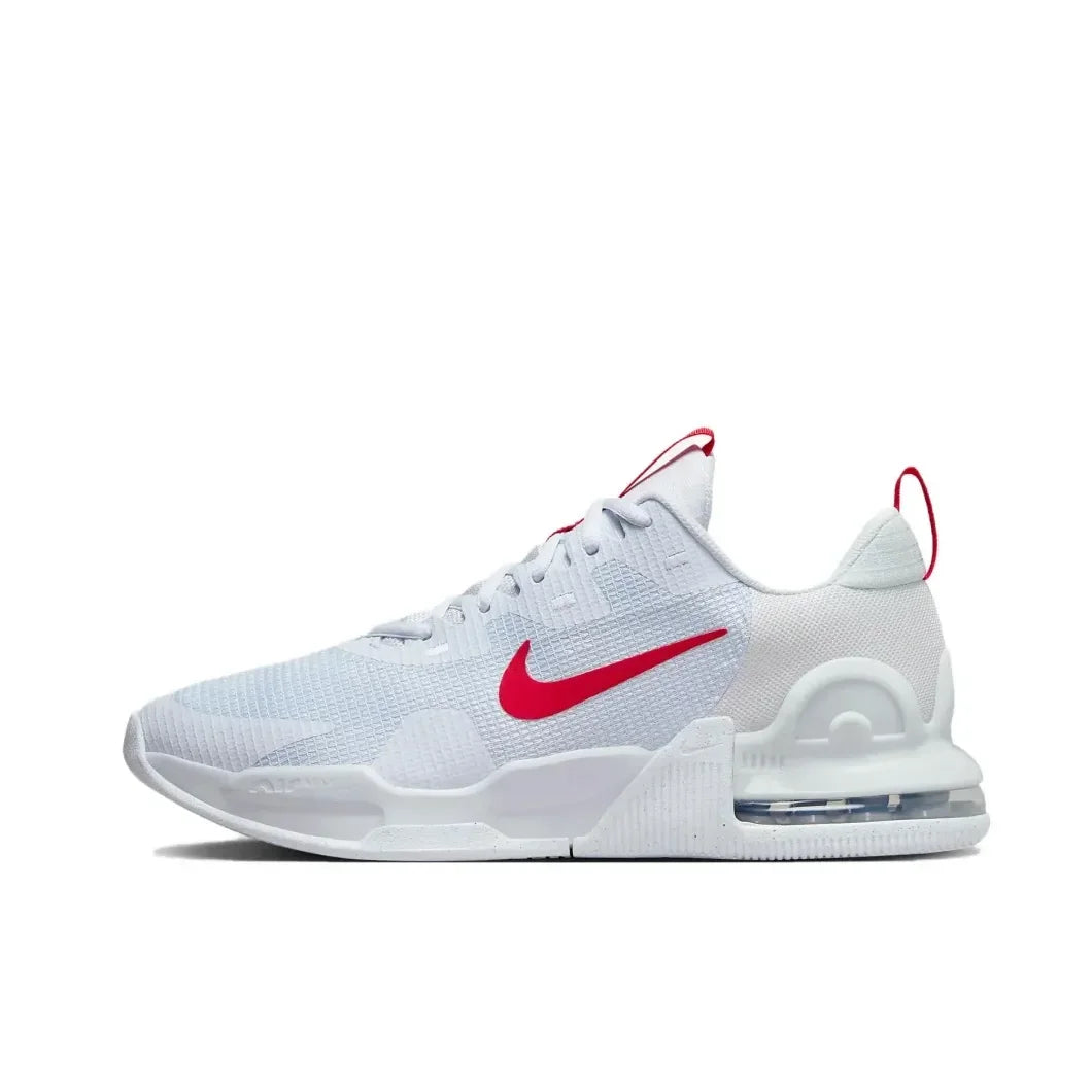 Nike Air Max Alpha Trainer 5 Classic Men's Low Top Casual Running Shock Absorbing and Slip Resistant White and Black Colorway