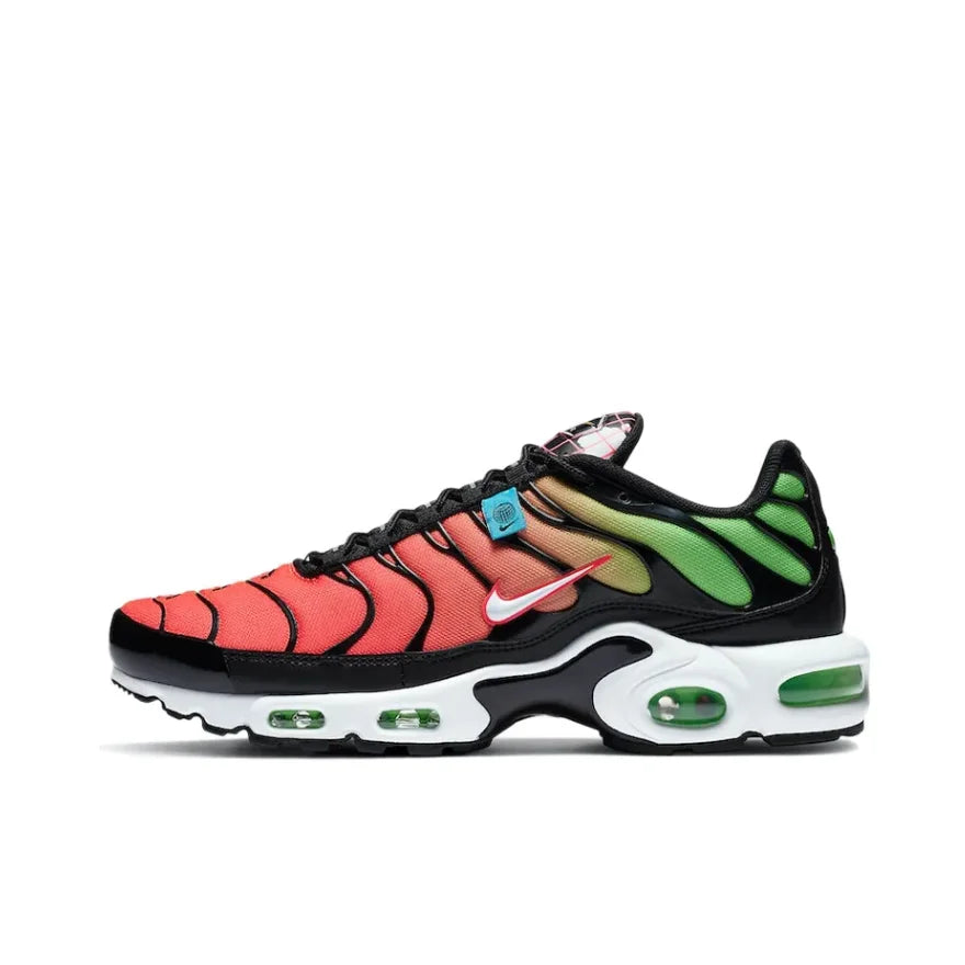 Nike Air Max Plus TN Men's Trendy Mesh Shock Absorption Anti-skid Wear-resistant Breathable Lightweight Low Top Running Shoes