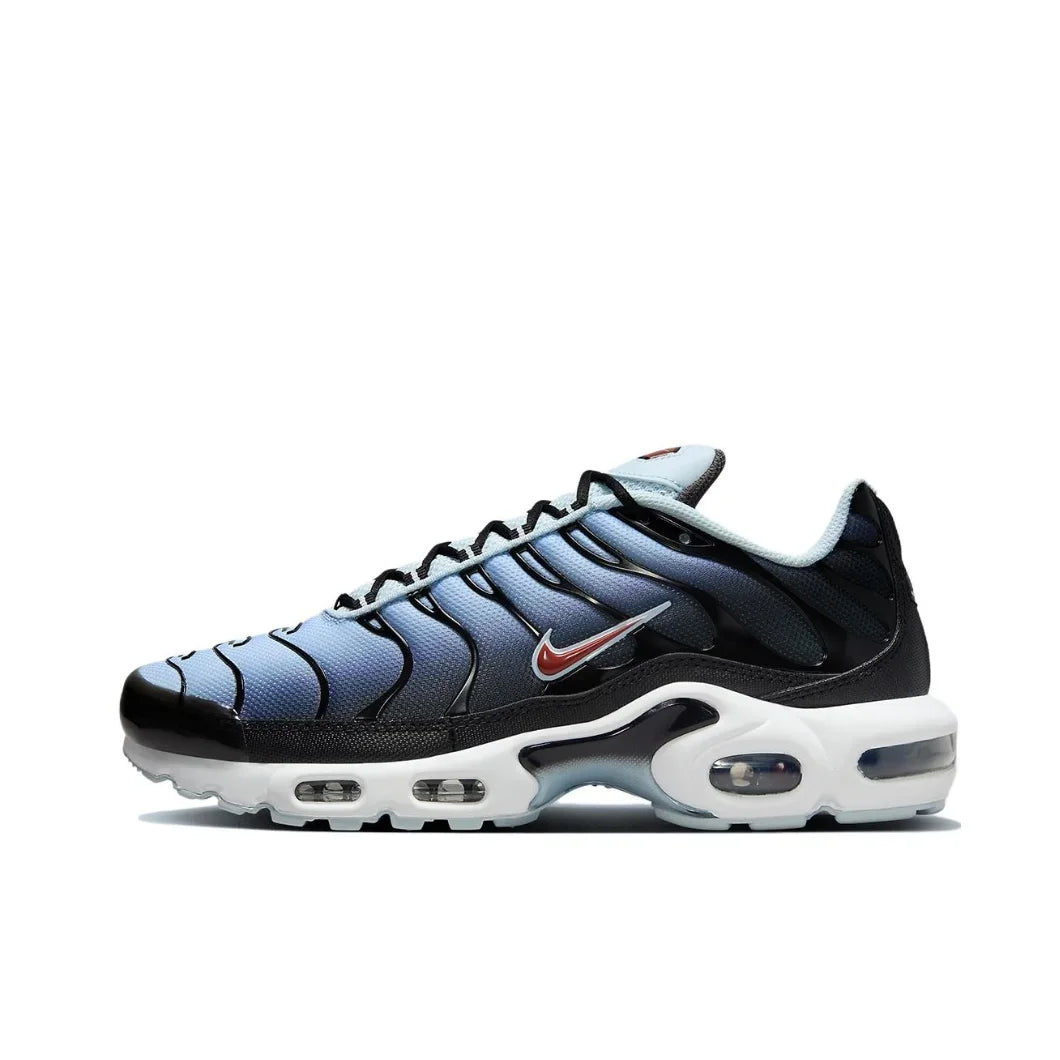 Nike Original Air Max Plus TN Retro Low Top Running Shoes Comfortable Shock Absorption Casual Sneakers Mens Blue Black Colorway