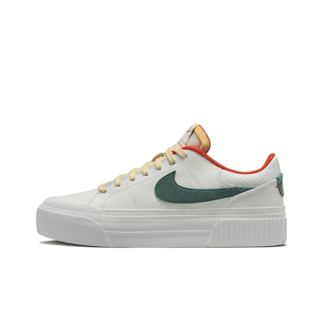 Nike Rose Blanc Couleur Assortie  Court Legacy - Chaussures Basses Mode Femme Chaussures Décontractées Antidérapantes