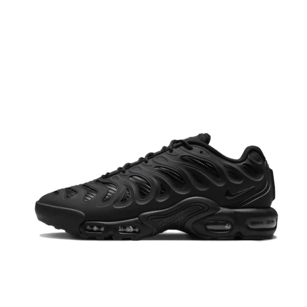 Nike Air Max Plus Drift Men's and Women's Sneakers Trendy Fashion casual shoes Cushioned comfort Sneakers lightweight Grey&amp;White