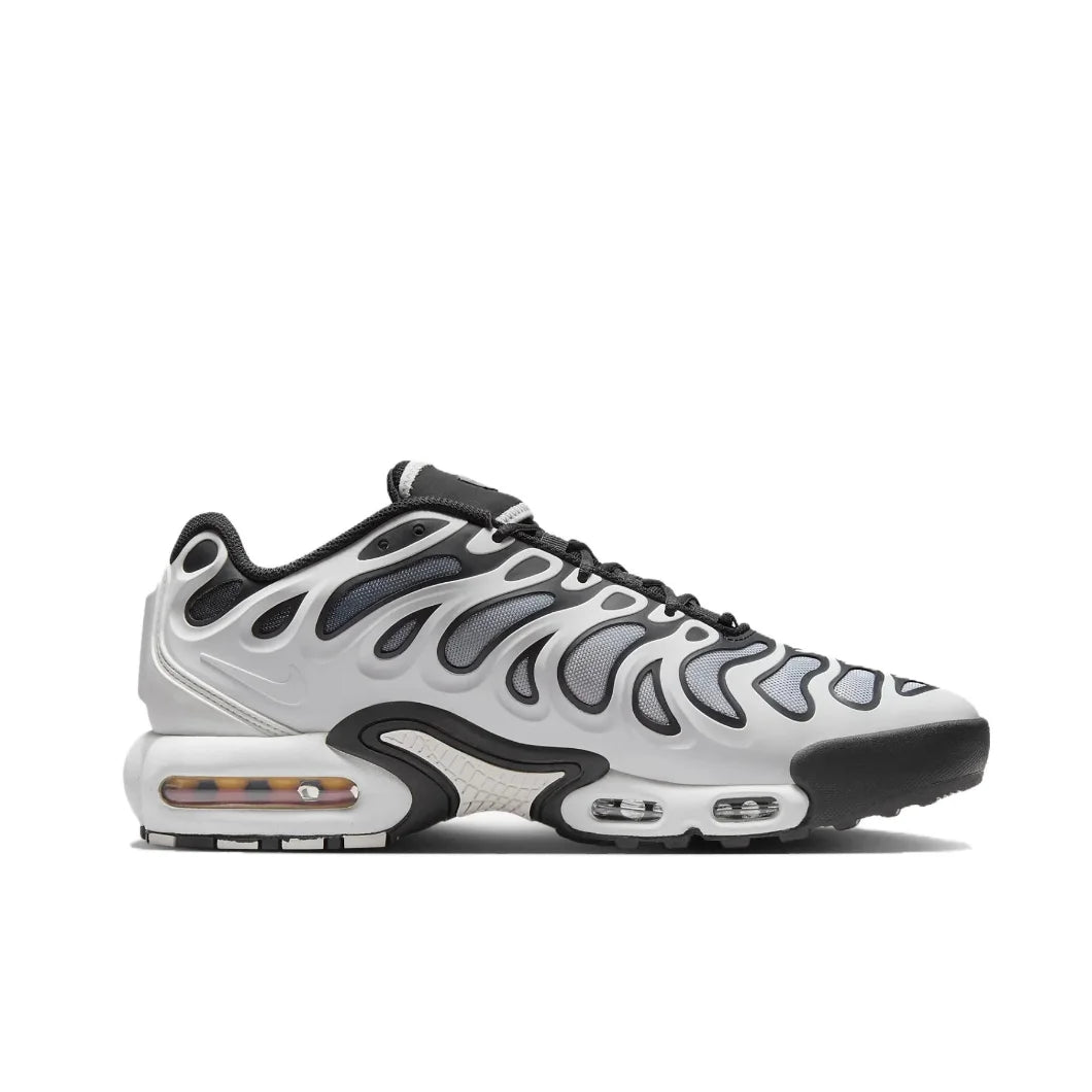 Nike Air Max Plus Drift Men's and Women's Sneakers Trendy Fashion casual shoes Cushioned comfort Sneakers lightweight Grey&amp;White