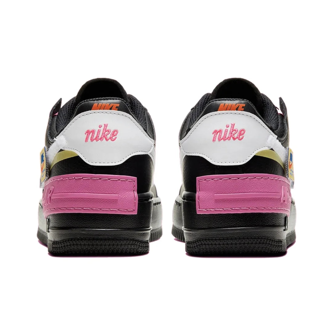 Nike Air Force 1 Shadow – Black, White and Pink Women’s Sneakers 👟💖