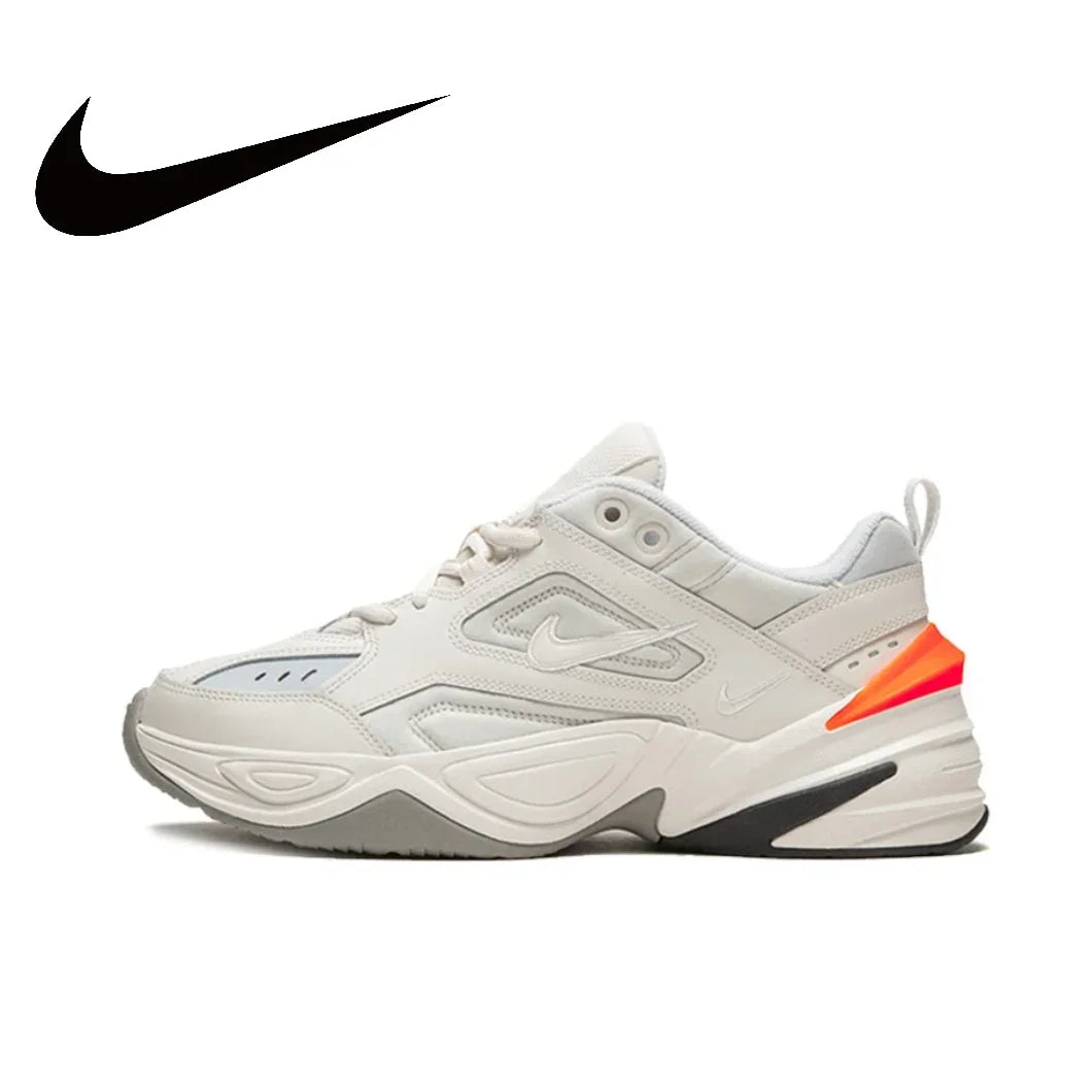 Nike M2K Tekno Low Women's Sneakers Classic Retro Casual clunky shoes winter Lightweight cushioned comfort Sneakers White&amp;Silver