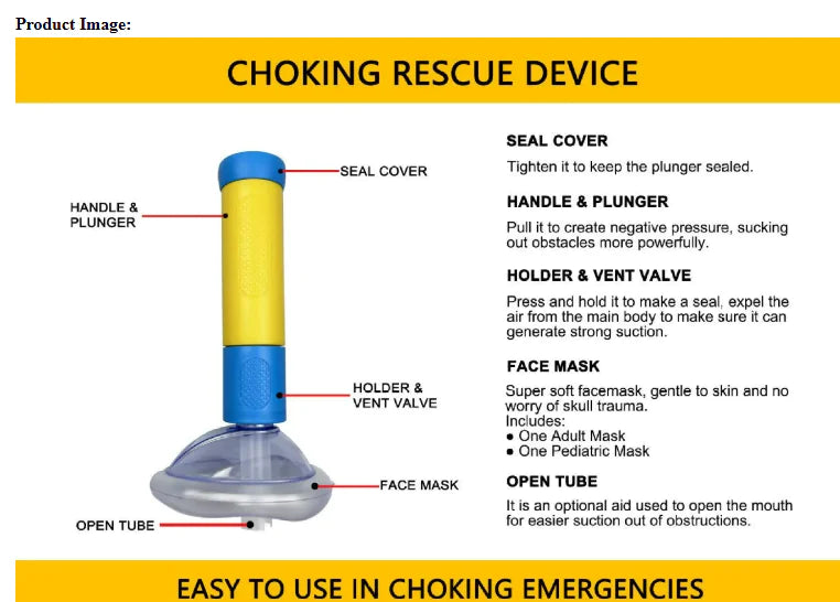 Emergency Rescue Suffocating Mask