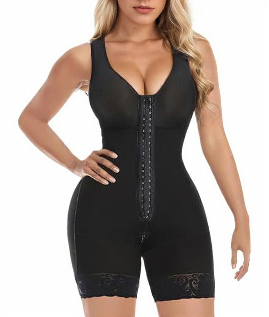 Fajas Colombianas Shapewear Pour Femmes - Contrôle du Ventre, Body Sculptant Post-Chirurgie, Lifter de Fesses avec Fermeture Éclair Entrejambe 💃