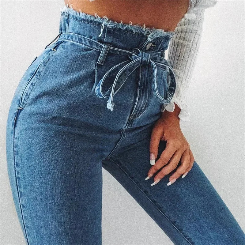 Jean Skinny Taille Haute – Style Sexy & Élégant 👖✨