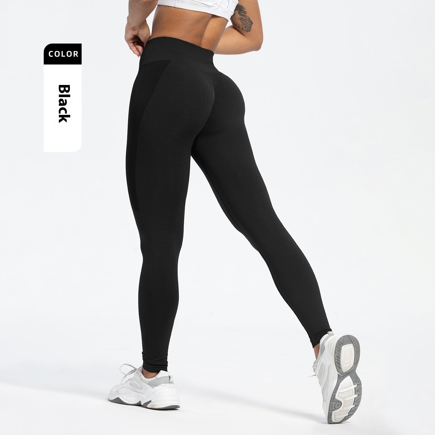 ✨ Pantalon de Sport & Fitness Femme – Taille Haute & Effet Galbant ✨