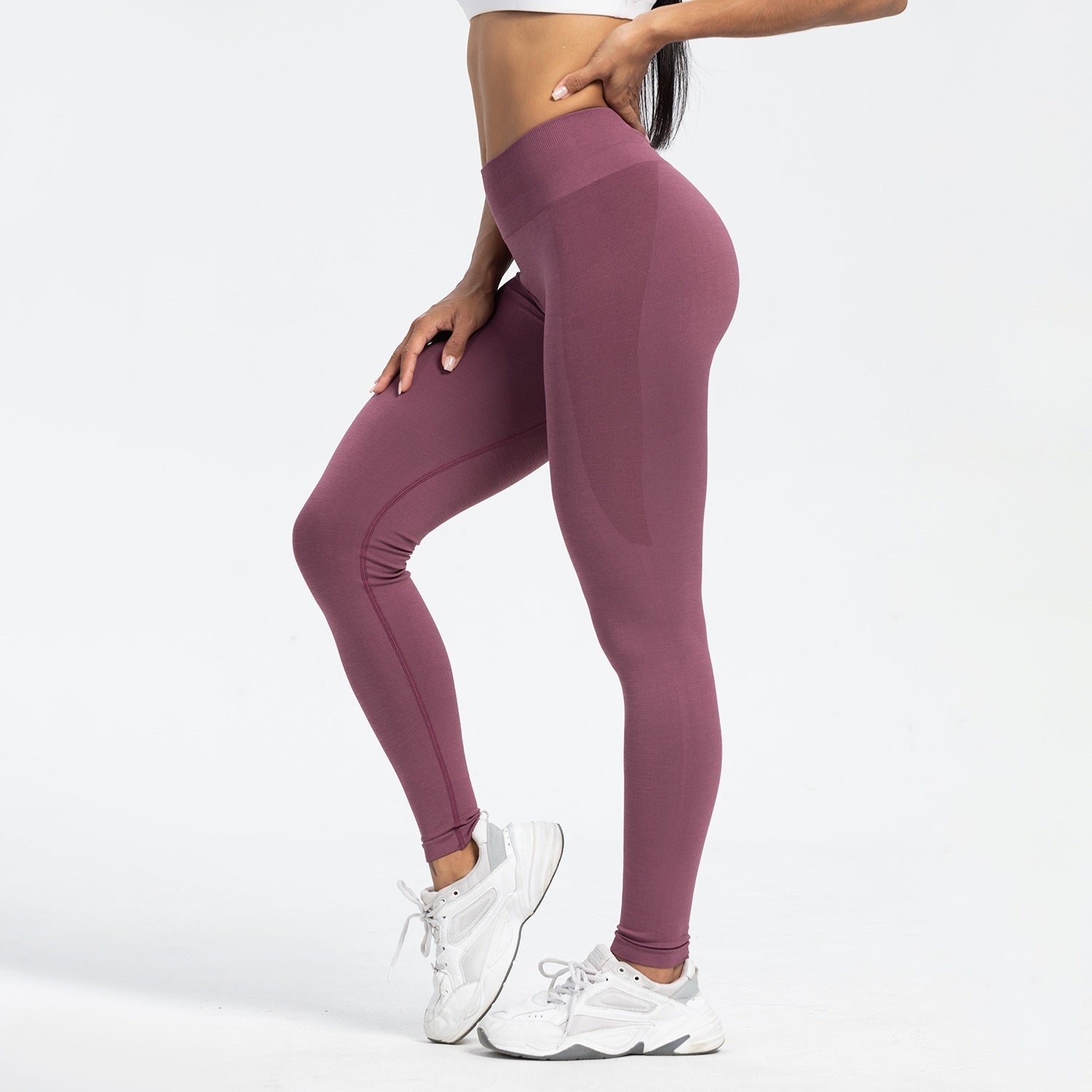 ✨ Pantalon de Sport & Fitness Femme – Taille Haute & Effet Galbant ✨