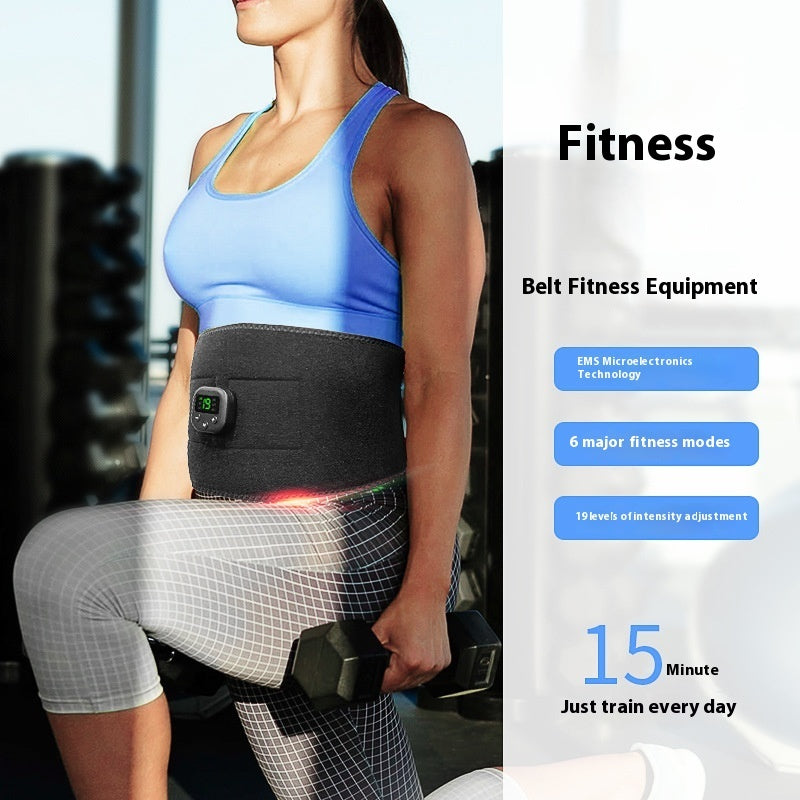 Smart Waist Shaping Belt Lazy Abdominal Stickers Fitness Equipment Indoor Fitness Belly Contracting