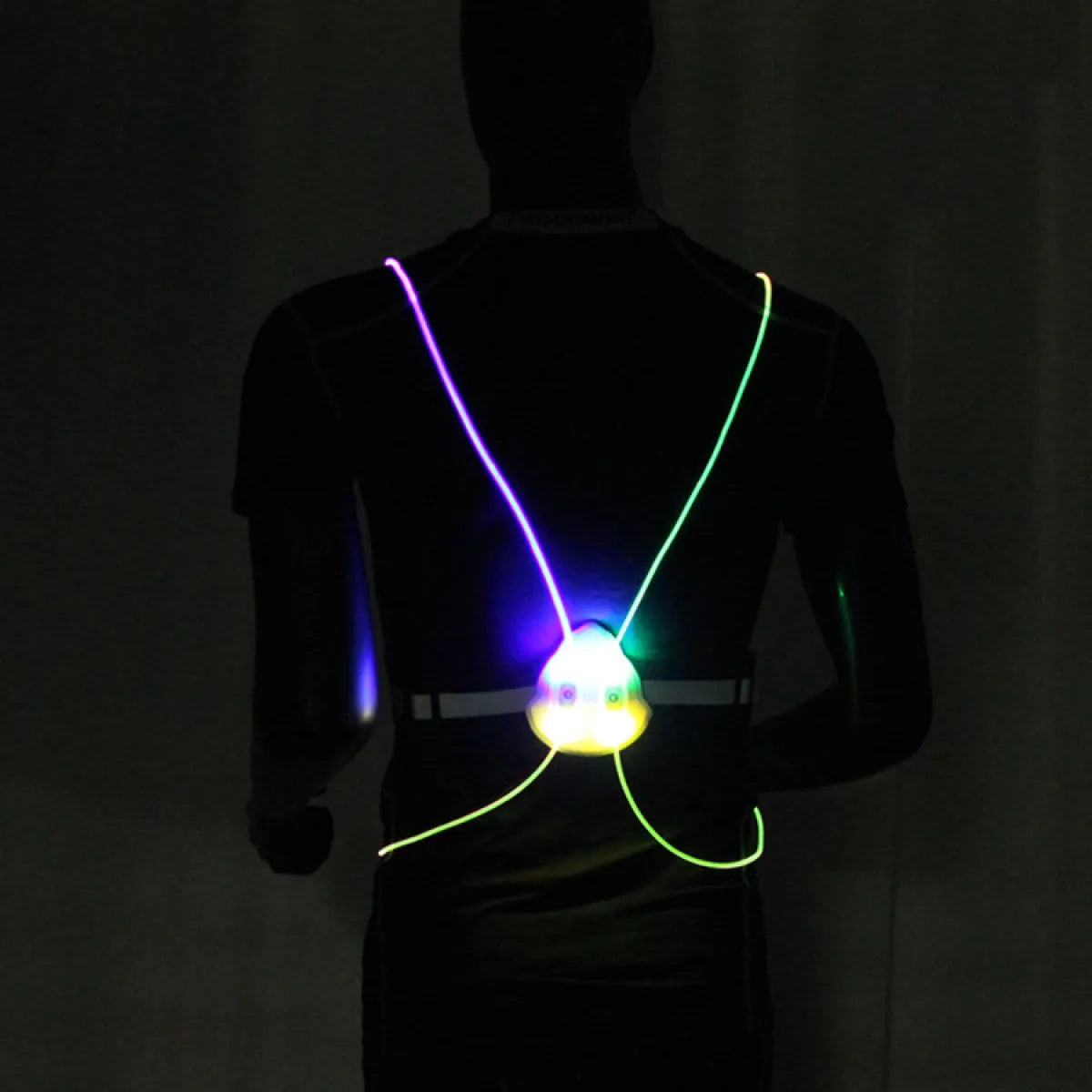 LED Night Running Vest