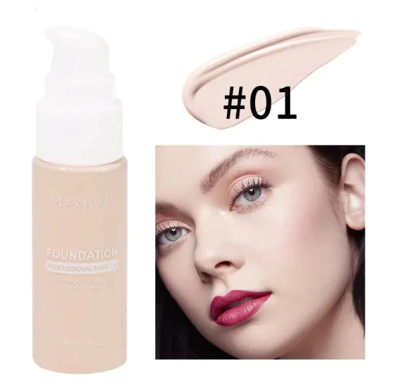 12-Color Liquid Foundation &amp; Concealer