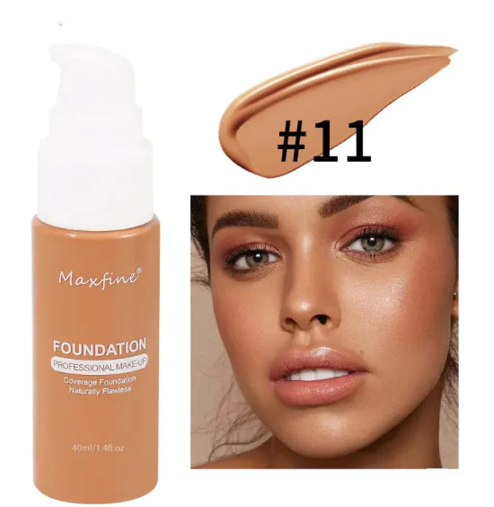 12-Color Liquid Foundation &amp; Concealer