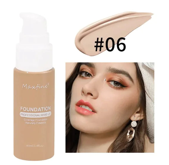 12-Color Liquid Foundation &amp; Concealer