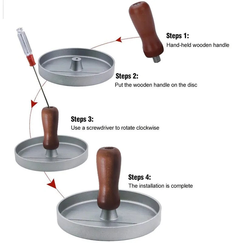 Easy-Release Burger Press