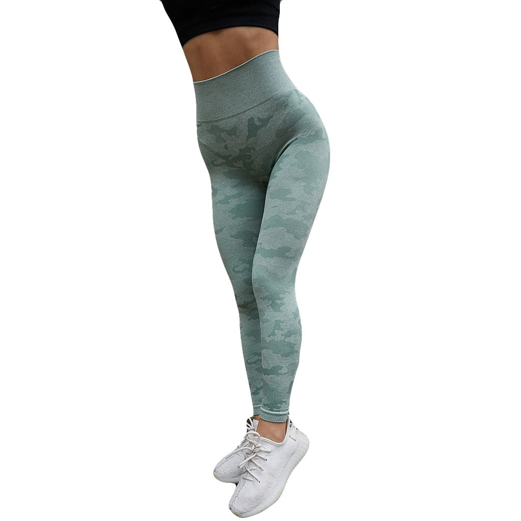 Ensemble de Yoga Sans Couture Camouflage 2/3 Pièces – Style et Performance Redéfinis