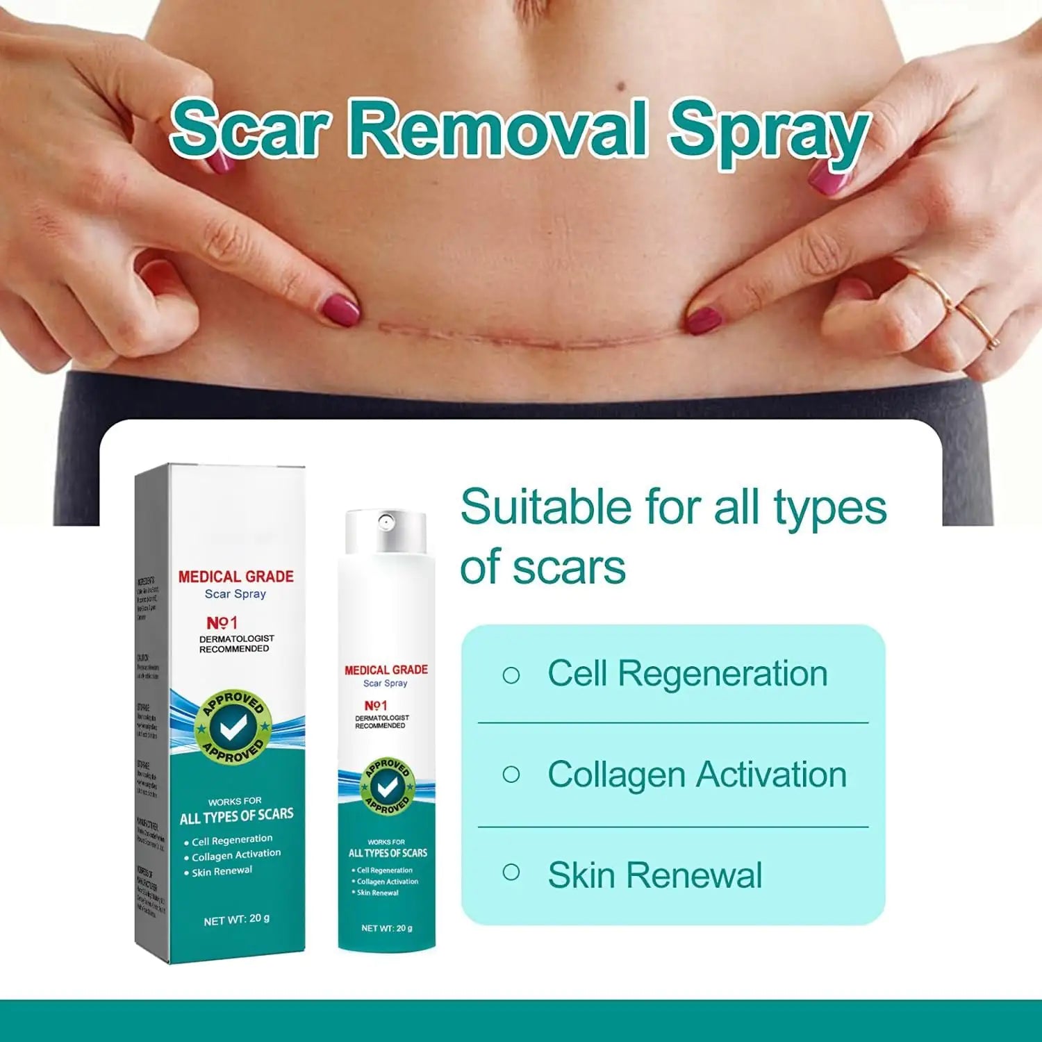 Scar Erase Spray - Advanced Treatment